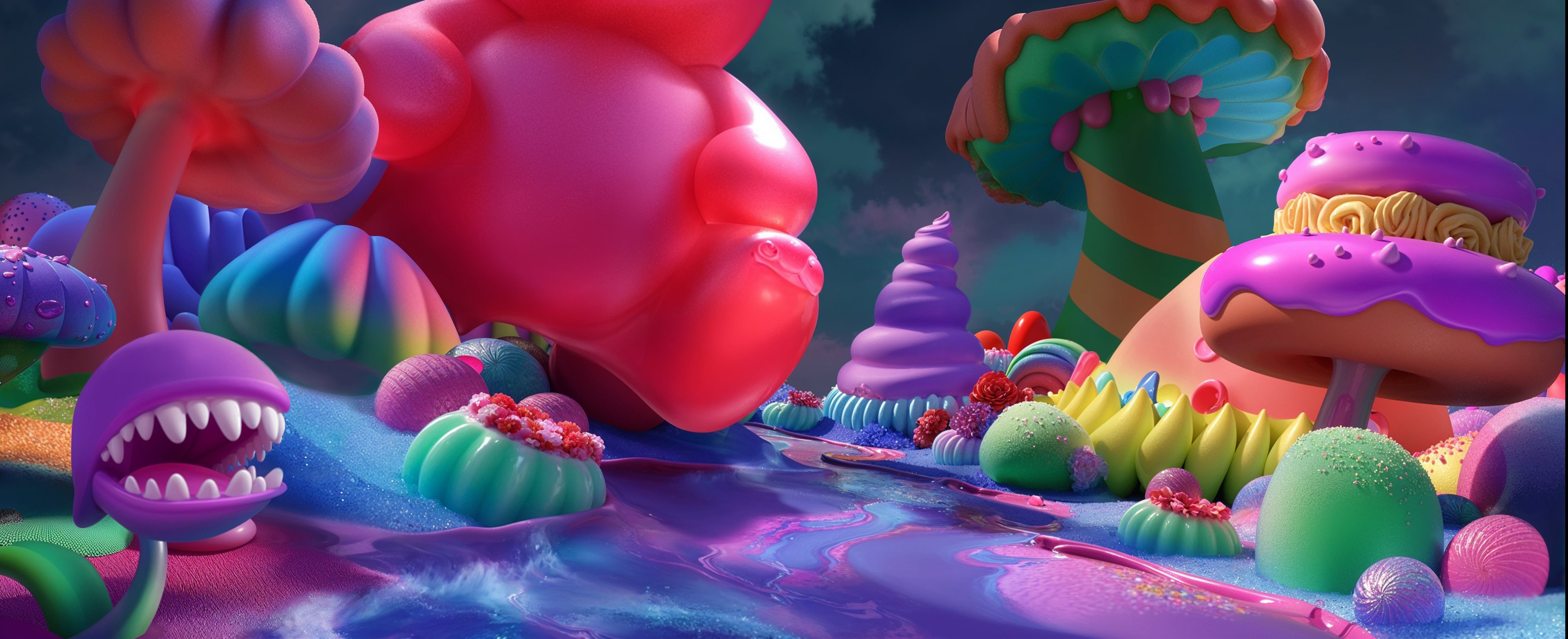 Candy Heterotopia Lost on the Factory Line